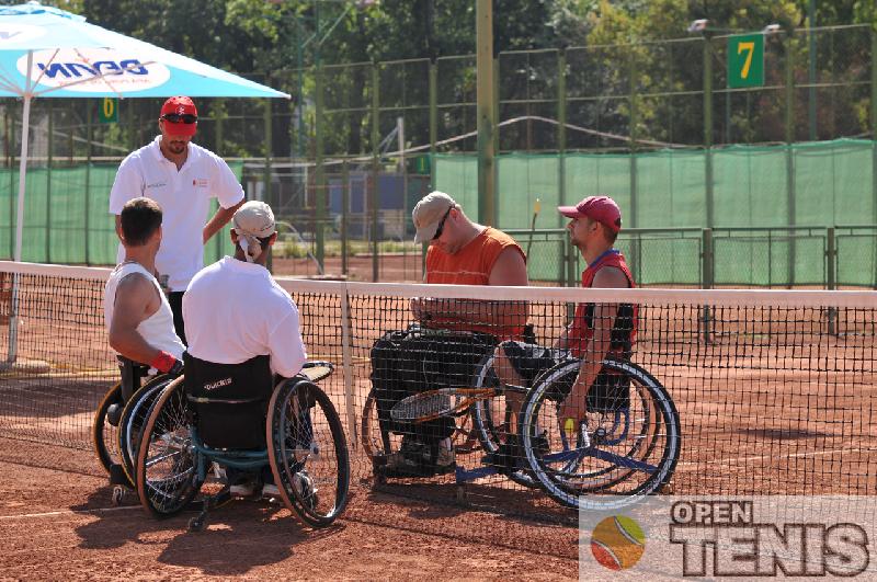 Turneul international de tenis in scaun rulant, la Bucuresti